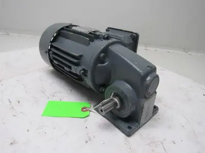 Nord 63S/4 0.16Hp 277/480V 60Hz 252RPM Output 14mm Shaft Right Hand Gear Motor