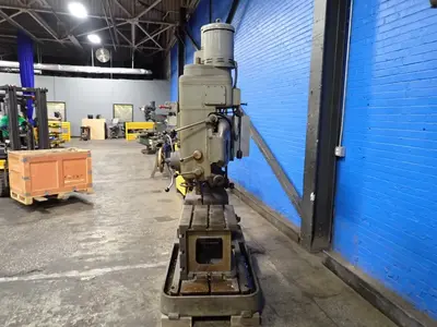 P. Girard 11" X 4' Radial Drill Press