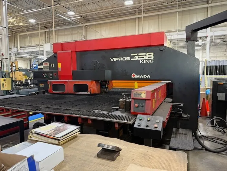 Used AMADA VIPROS 358 KING Turret Punches Illinois US | Asset Exchange Corporation #575622