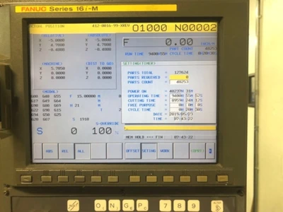 USED 2001 FANUC ROBODRILL