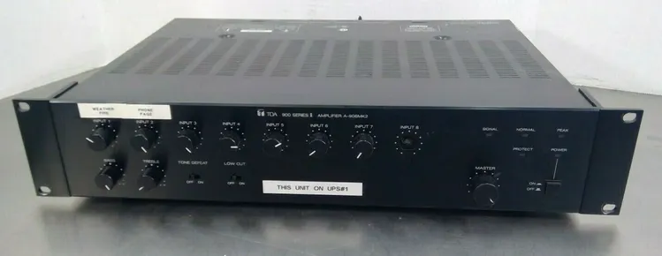 Used TOA _UNKNOWN_ Amplifiers South Carolina US | Palmetto Automation #1166087