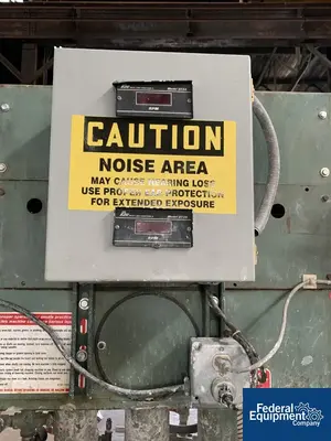 USED Myers 25/15 HP Myers Triple Shaft Disperser, S/S, XP