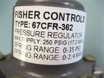 USED Fisher Controls 67CFR-362