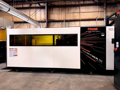 Used 2022 MAZAK OPTIPLEX 3015 FIBER III Laser Cutters Illinois US | Machine Factory Outlet #1262950