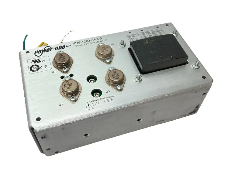 Used POWER ONE DC POWER SUPPLY 12A 5VDC Single Output Power Supplies Michigan US | Maverick Industrial Sales #1092871