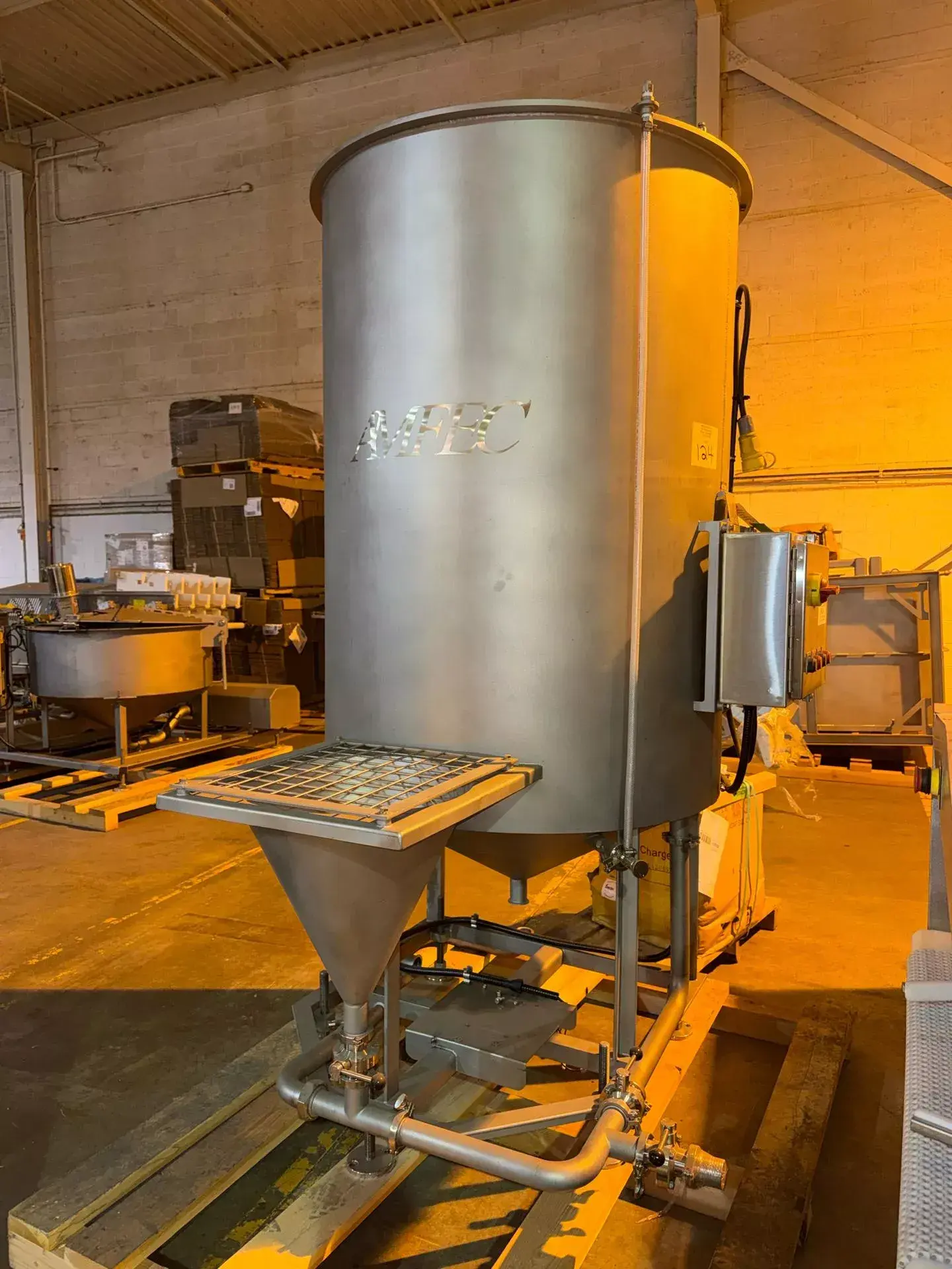 Used AMFEC BT-400 Vertical Mixers Illinois US | M&M Equipment Corp. #1266922