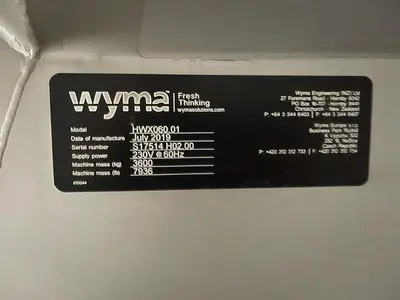USED 2019 WYMA SOLUTIONS FLAT BED BRUSHER HWX060.01