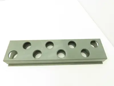 Sunnen SL-38 Honing Machine Mandrel Rack & Drain Pan 8-Hole 1.5" Shank Dia