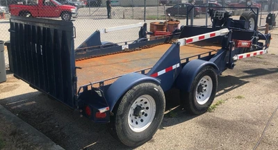 Used 2018 THE ADVANCED METALWORKING CO. INC EPT4-514WHD Flatbed Trailers Kentucky US | Proxy Equipment #1377778