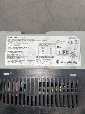 Allen-Bradley PowerFlex 525 25B-D1P4N104 0.4kW 0.5Hp AC Drive - @1D