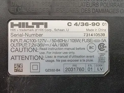 USED HILTI 2015761 & 2136393