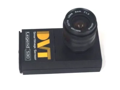 USED DVT LEGEND 530M DIGITAL CAMERA SENSOR W/ NAVITAR CCTV 8MM F1.3 LENS
