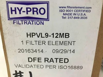 NEW HY-PRO FILTRATION HPVL9-12MB