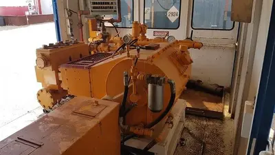 USED SJ PETRO SJ-300 TRIPLEX MUD PUMP