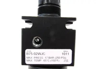 NEW PARKER B75-02WJC FILTER/REGULATOR B7502WJC