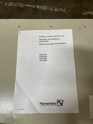 USED Pfannenberg DTD 5101