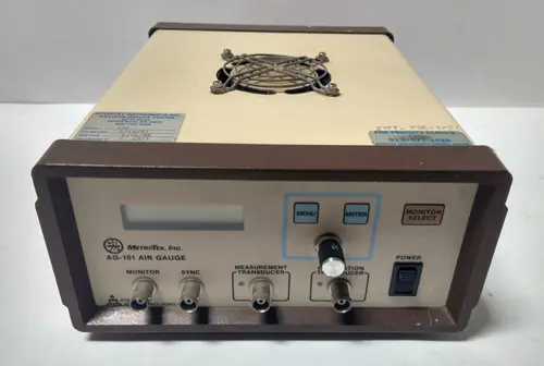 MetroTek  AG -101 Air Gauge Transducer Measurement Unit w/ Alarm & I/O Ports