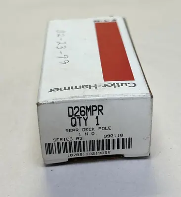 USED CUTLER-HAMMER D26MPR