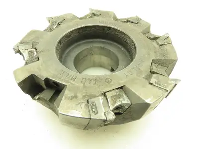 TSE4006RIAU Tac Mill Indexable Shell Face Mill 8-Insert Cutter 6" RH 2" Bore