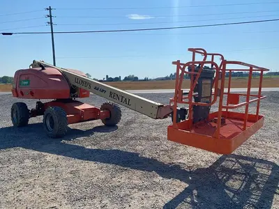 Used 2005 JLG 400S 4WD DIESEL TELESCOPIC BOOM LIFT Telescopic Boom Lifts Pennsylvania US | East West Machinery & Drilling #1417517