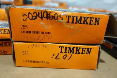 PALLET OF ASSORTED TIMKEN ROLLER BEARINGS