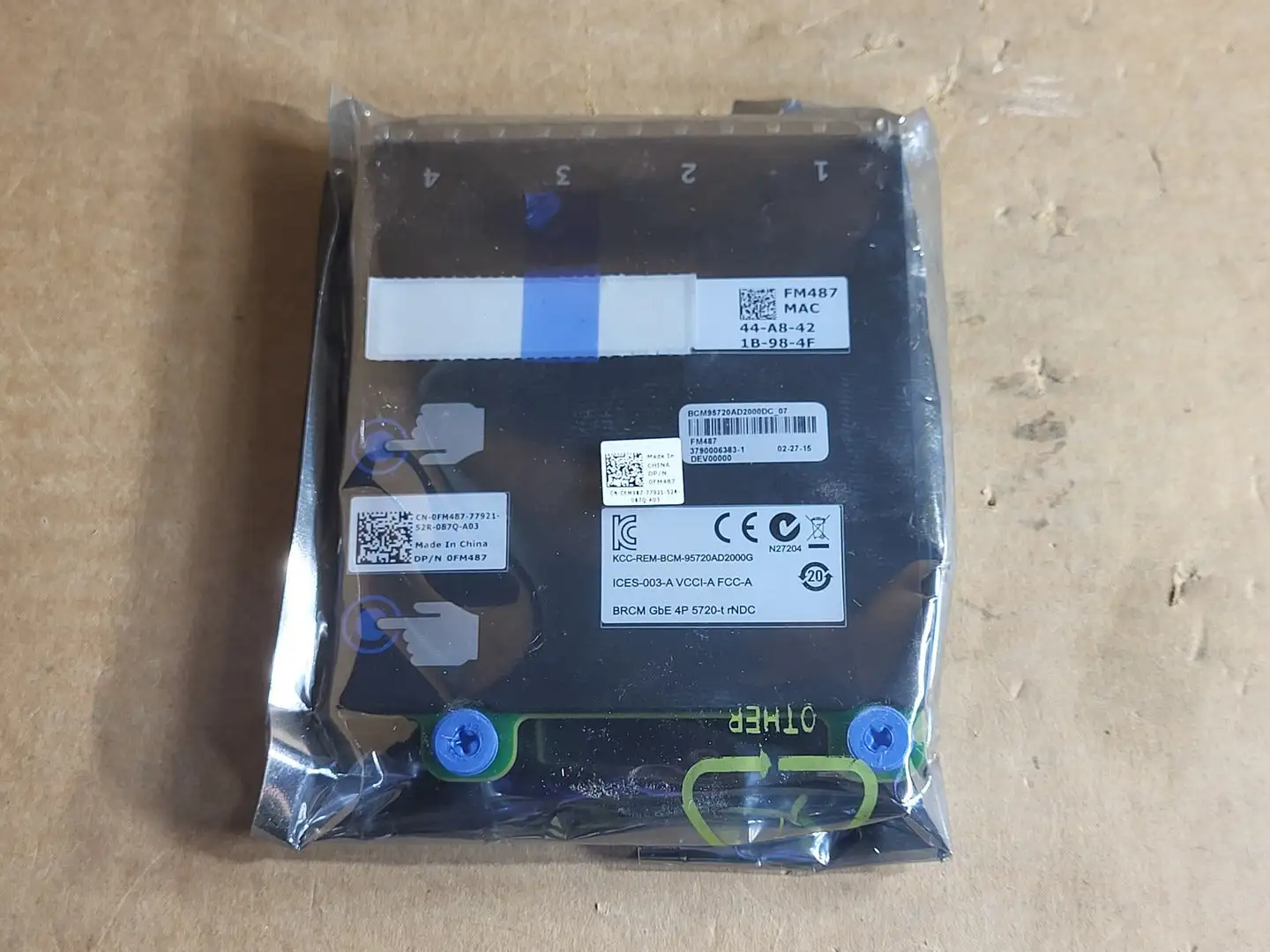 NEW BROADCOM 0FM487