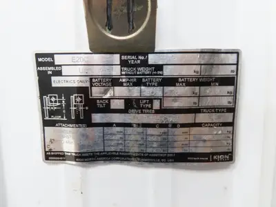 Linde 0009400733 Forklift Display Controller Module 05119300 Removed From E20C