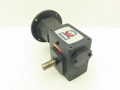 Leeson IronMan BM821-25-R-56 Worm Gearbox 25:1 Reducer 1Hp 70rpm 56C RH