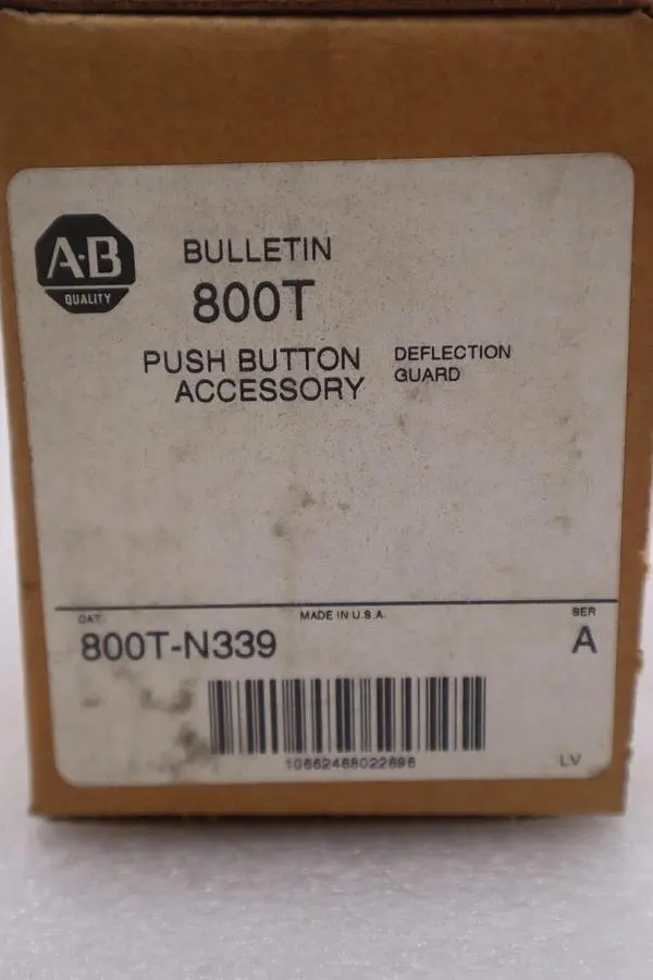 Allen Bradley 800T-N339 Push Button Accessory (4 Available) STOCK 2228-A