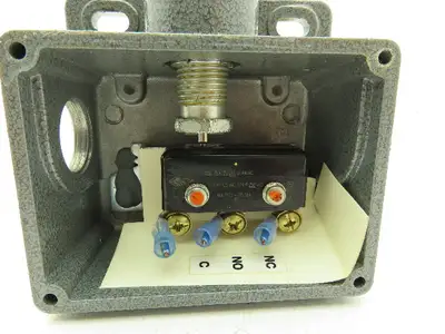SOR Static O Ring 9PP-K4-N4-F1A Pressure Switch 100-500 PSI Adj Range