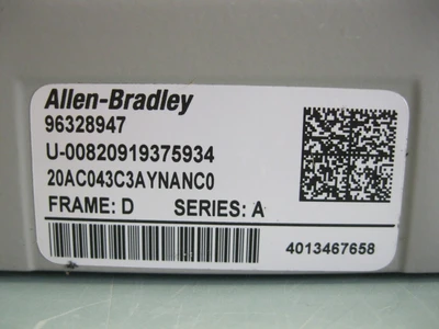 NEW Allen-Bradley 20A-C043C3AYNANC0