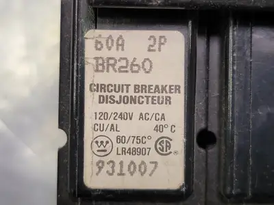 USED WESTINGHOUSE BR260