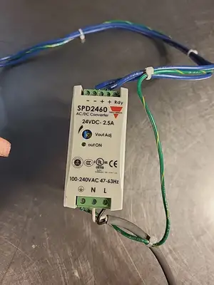 Carlo Gavazzi SPD2460 Power Supply 100/240VAC 24VDC (BIN 3.5.1)