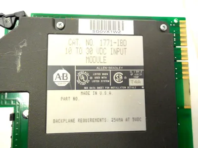 ALLEN-BRADLEY 1771-IBD INPUT MODULE 1771IBD