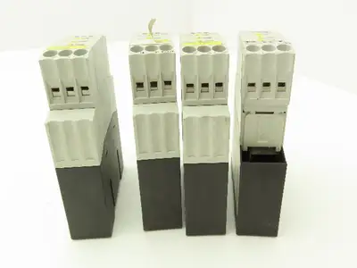Eaton Moeller ETR4-69-A Timing Relay 24-240V AC/DC 0.05 Sec-100 Hrs Lot of 4