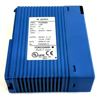 NEW YOKOGAWA F3YD64-1F TRANSISTOR OUTPUT MODULE F3YD641F