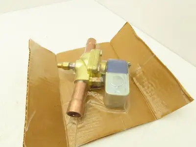 Alco Controls 240RA 12T7-M Refrigerant Solenoid Valve 7/8" ODF Sweat 120VAC
