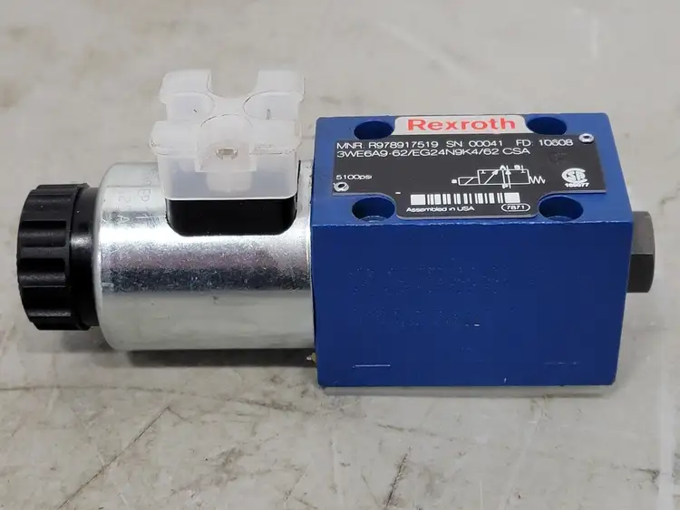 New | in-Stock REXROTH 3WE6A9-62/EG24N9K4/62 Parts (Hydraulics and Pneumatics) British Columbia CA | Lenmark #264926