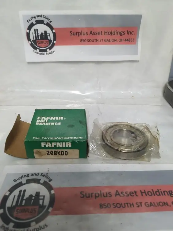 New | in-Stock FAFNIR 208KDD Industrial Controls Ohio US | Surplus Asset Holdings #1412762