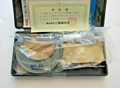 NEW Mitutoyo Does Not Apply