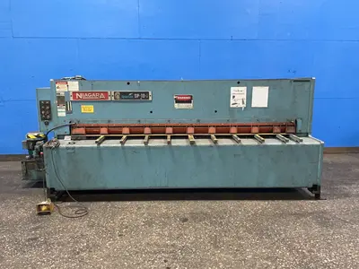 Used NIAGARA SPARTAN SP101/4 Power Squaring Shears (Inch) Ohio US | HGR 24 #1488605