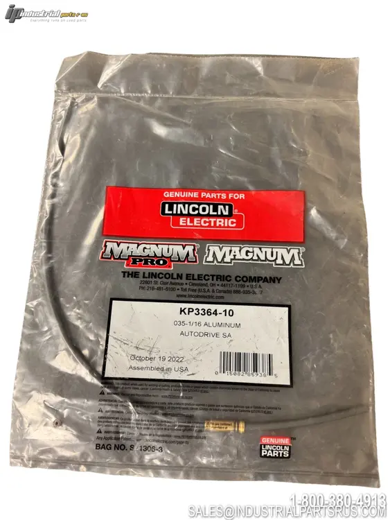 New | in-Stock LINCOLN ELECTRIC KP3364-10 Parts Kentucky US | Industrial Parts R Us Inc. #1518378