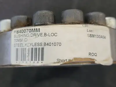 USED B-LOC B400 70MM