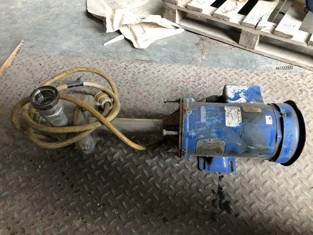 Metpro Sethco 309-FT70P 2HP Sealess Vertical Pump 1850/3450RPM 3PH
