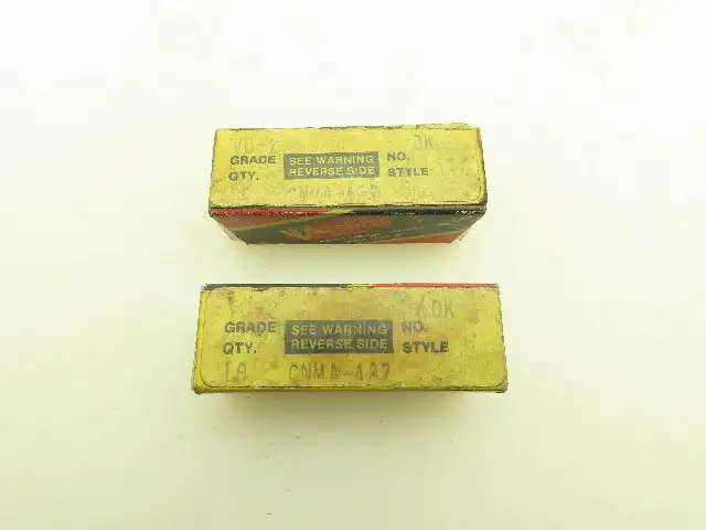Valenite CNMA 432 Carbide Inserts Grade VC2   (13pcs)