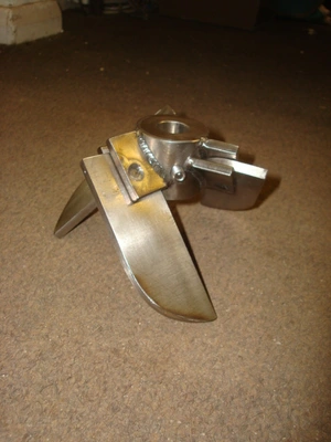 Air Operated Geared Stirrer, 0.75 Kw