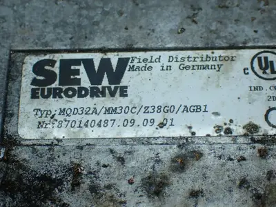 USED SEW EURODRIVE MQD32A/MM30C/Z38G0/AGB1