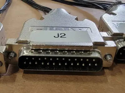 D-Sub Cable 104 pins Female to 25 pins Male Connector