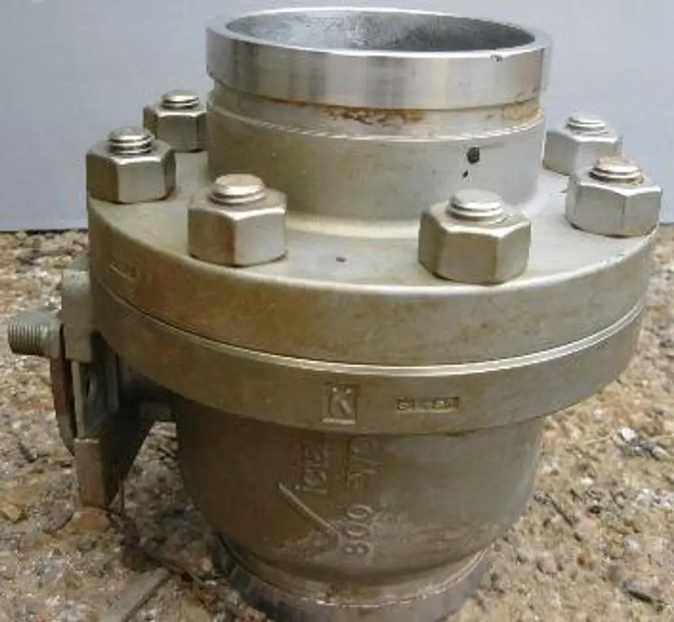 QTY. 1. VICTAULIC 4" 800 CF8M GROOVED END PORT BAL...
