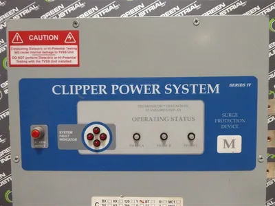 Cutler Hammer CPSMX480YSRTCA Clipper Series IV Surge Protection Device Used